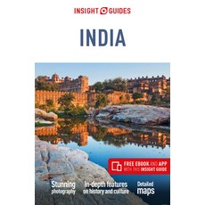 (英文圖書) Insight Guides India (Travel Guide with Free Ebook) 平裝版, 英文