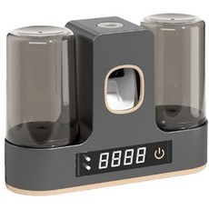 享家品 牙刷消毒架，有效殺菌，簡約時尚，守護口腔健康, 槍灰色