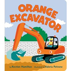 (英文圖書)Orange Excavator Board Books, Viking Books for Young Readers, 英文, 硬頁書