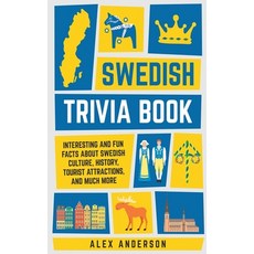 (英文圖書) Swedish Trivia Book: Interesting and Fun Facts About Swedish Culture History ... 平裝版, Alex Anderson, 英文