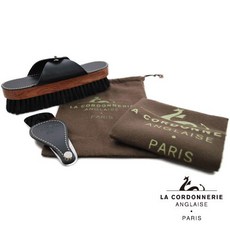 LA CORDONNERIE ANGLAISE 旅行者鞋刷組, 黑色, 1個