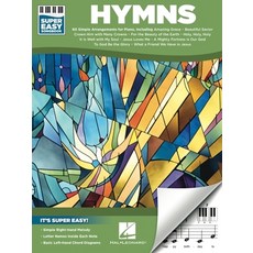 (英文圖書) Hymns - Super Easy Songbook 平裝版, Hal Leonard Publishing Corp..., 英文