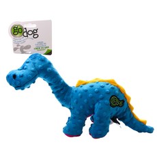 go dog Dino Bruto 狗毛絨玩具 L, 1個, 藍色