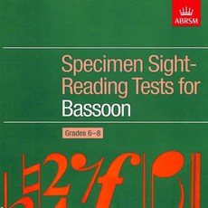 ABRSM 巴松管視奏練習範例 Grades 6-8 樂譜, ABRSM Publishing