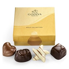 GODIVA 黃金系列巧克力禮盒 4入, 1個