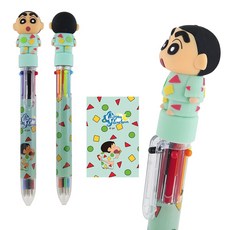 Miravivi 蠟筆小新系列公仔六色筆, 小新