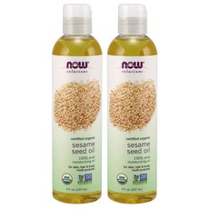 now 健兒婷 芝麻護理油, 2個, 237ml