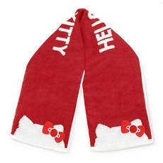 GARMMA Hello Kitty 運動毛巾 吸水速乾 輕巧便攜 可愛造型, 經典紅