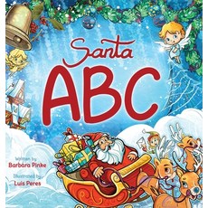(英文圖書)Santa ABC - A Christmas Alphabet Book for Children 精裝版, Barbara Pinke, 英文