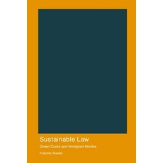 (英文圖書) Sustainable Law 平裝版, 英文