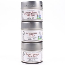 GUSTUS VITAE 鹽 3種, 海鹽意大利黑冬松露 78g + 結晶蜂蜜 80g + 藍奶酪 76g, 1個