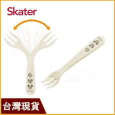 Skater 米奇學習叉子 左右手訓練叉 寶寶餐具 安全無毒, 1個