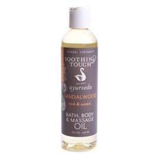 SOOTHING TOUCH 身體按摩油 檀香, 1個, 236ml