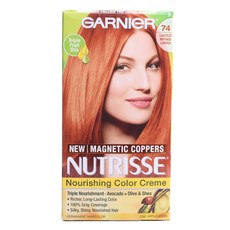 GARNIER 卡尼爾 NUTRISSE滋養染髮霜, 1個, 最輕的濃銅