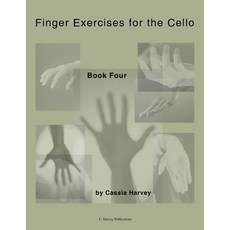 (英文圖書) Finger Exercises for the Cello Book Four 平裝版, C. Harvey Publications, 英文