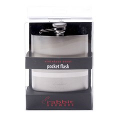 rabbit 不銹鋼口袋燒瓶, 1個, 單色