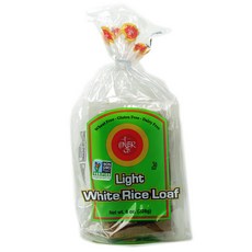 ENER-G 能量輕白米麵包無麩質, 1包, 228g