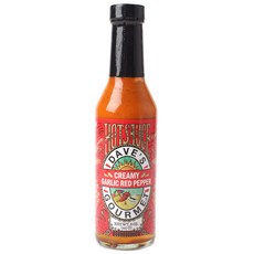 DAVE'S GOURMET 美食辣醬奶油大蒜紅辣椒無麩質, 1個, 227克