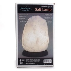 ALOHA BAY 喜馬拉雅水晶鹽燈 20.3cm, 白色水晶