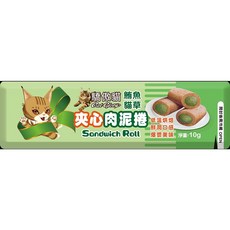 驕傲貓 貓草肉泥捲 潔牙點心 貓薄荷餅 魔法村, 10g, 鮪魚貓草