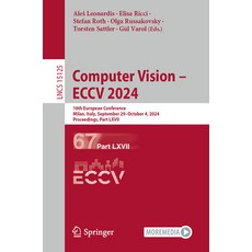 (英文圖書) Computer Vision - Eccv 2024: 18th European Conference Milan Italy September... 平裝版, Springer, 英文