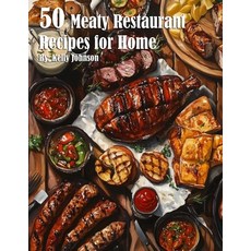 (英文圖書) 50 Meaty Restaurant Recipes for Home 平裝版, Marick Booster, 英文