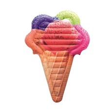 Bestway 冰淇淋造型充氣浮排泳圈43183，兒童游泳圈，夏日水上玩具, 彩色