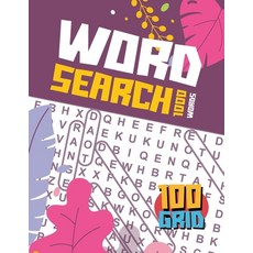 (英文圖書) Word Search Book for Adults: 100 Large-Print Puzzles (Large Print Word Search Books for Adult... 平裝版, Laura Bidden, 英文
