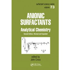 Anionic Surfactants: Analytical Chemistry Second Edition 平裝版, CRC Press, 英文