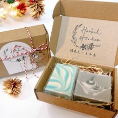 植癒系手工皂 心意滿滿禮盒-手工皂兩入組任選-禮物-適合全膚質
