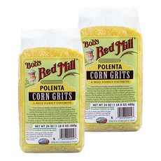 Bob's Red Mill 硬玉米碎片, 2包, 680g