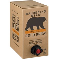 WANDERING BEAR 冷釀即飲咖啡在自來水榛子上, 1個, 2.8L
