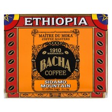 BACHACOFFEE 西達摩山濾掛咖啡禮盒, 1盒, 12包