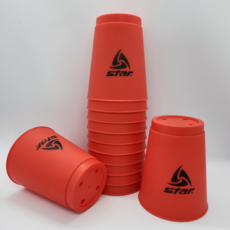 starsports 競技疊杯12p, 紅色, 1個