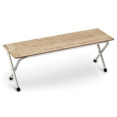 snow peak 雪諾必克 露營竹板摺疊多功能長椅置物架 LV-066TR, 1個