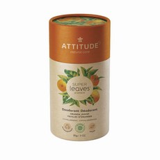 ATTITUDE 艾特優 Super Leaf Science除臭劑 柳橙, 1個, 85g