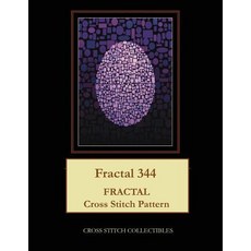 (英文圖書) Fractal 344: Fractal Cross Stitch Pattern 平裝版, Independently Published, 英文