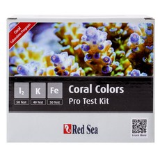 Red Sea Coral Color Pro碘鉀鐵含量水質測試組, 1個