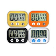 液晶廚房計時器, 白色, 1個