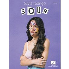 (英文圖書) Olivia Rodrigo - Sour: Easy Piano Songbook 平裝版, Hal Leonard Publishing Corp..., 英文