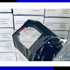 SHENLI打卡鐘雙色色帶 DF288 DF-288，清晰打印，提升考勤效率, 雙色