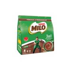 Nestle 雀巢 美祿Activ-Go 3合1巧克力麥芽粉, 33g, 1個, 18入