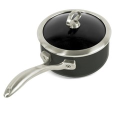 chantal 單柄湯鍋+玻璃鍋蓋, Onyx, 1.6L