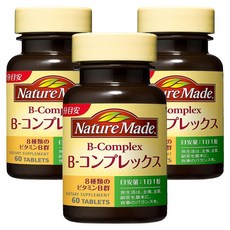 Nature Made 萊萃美 維生素B群錠, 3個, 60片