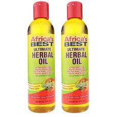 Africa's Best Ultimate草本多功能護髮油, 2個, 237ml
