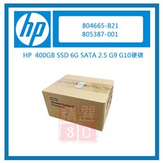 HP 400GB SSD 6G SATA 2.5 G9 G10 804665-B21