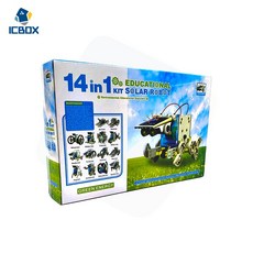 ICBOX 太陽能自裝機器人 拼裝積木, 詳見包裝