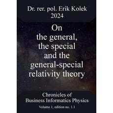 (英文圖書) On the general the special and the general-special relativity theory 平裝版, Bod - Books on Demand, 英文