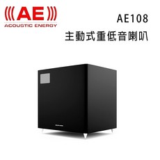 英國 AE Acoustic Energy AE108 主動式重低音喇叭/只 (家庭劇院重低音), 黑色