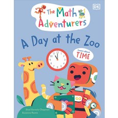 (英文圖書)The Math Adventurers: A Day at the Zoo: Learn about Time 精裝版, DK Publishing (Dorling Kind..., 英文